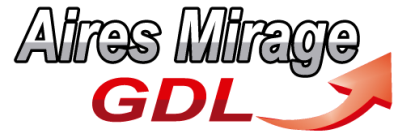 Logo aires mirage gdl